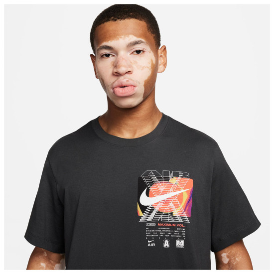 Nike Ανδρική κοντομάνικη μπλούζα Sportswear Crew-Neck Max Volume Graphic Tee